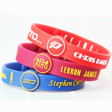 Load image into Gallery viewer, Silicone Basketball  Wristband