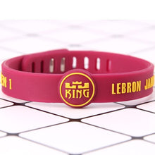 Load image into Gallery viewer, Silicone Basketball  Wristband
